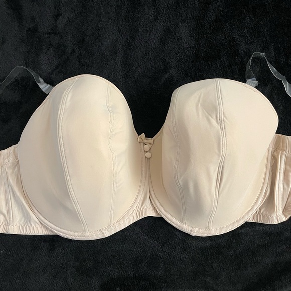Curvy Kate Nude Strapless Bra 38J US - Picture 2 of 7